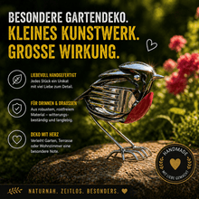 Lade das Bild in den Galerie-Viewer, Magische SilberSchwalbe – Handgefertigt & Wetterfest