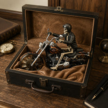 Lade das Bild in den Galerie-Viewer, Flammenreiter – Chopper-Windrad - Handgemacht 85 cm