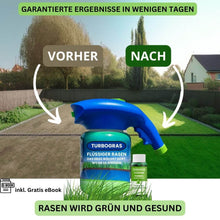 Lade das Bild in den Galerie-Viewer, Turbogras - für gesunden und schnellwachsenden Rasen inkl. Gratis eBook für nachhaltige Gartenpflege