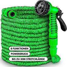 Lade das Bild in den Galerie-Viewer, Pflex Set - Flexibler Gartenschlauch inkl. 7 Funktionen Hochdruck Brause