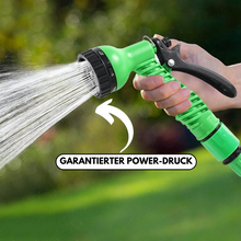 Lade das Bild in den Galerie-Viewer, Pflex Set - Flexibler Gartenschlauch inkl. 7 Funktionen Hochdruck Brause