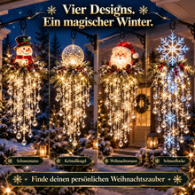 Lade das Bild in den Galerie-Viewer, Kristall-Kaskade Winterglanz - LED-Weihnachtslicht für deinen leeren Sommer-Haken