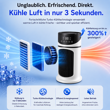 Lade das Bild in den Galerie-Viewer, NanoChill Pro - Mobiler Klimakühler – Keine Installation erforderlich | Kühlt per Knopfdruck