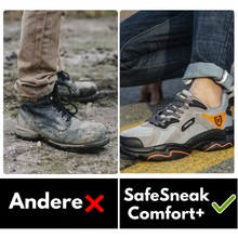 Carica l'immagine nel visualizzatore di Gallery, SafeSneak Comfort+ scarpa antinfortunistica ergonomica con suola anatomica - Certificata EN ISO 20345
