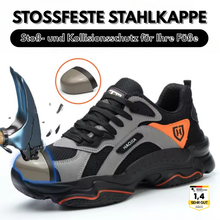 Carica l'immagine nel visualizzatore di Gallery, SafeSneak Comfort+ scarpa antinfortunistica ergonomica con suola anatomica - Certificata EN ISO 20345
