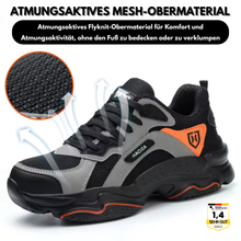 Carica l'immagine nel visualizzatore di Gallery, SafeSneak Comfort+ scarpa antinfortunistica ergonomica con suola anatomica - Certificata EN ISO 20345
