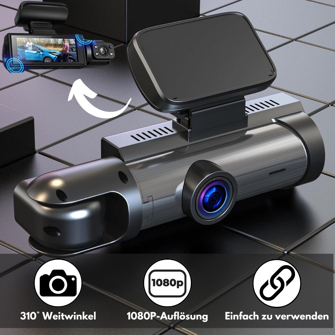 AutoPulseX - Dash cam 4K per la sorveglianza sicura della tua auto