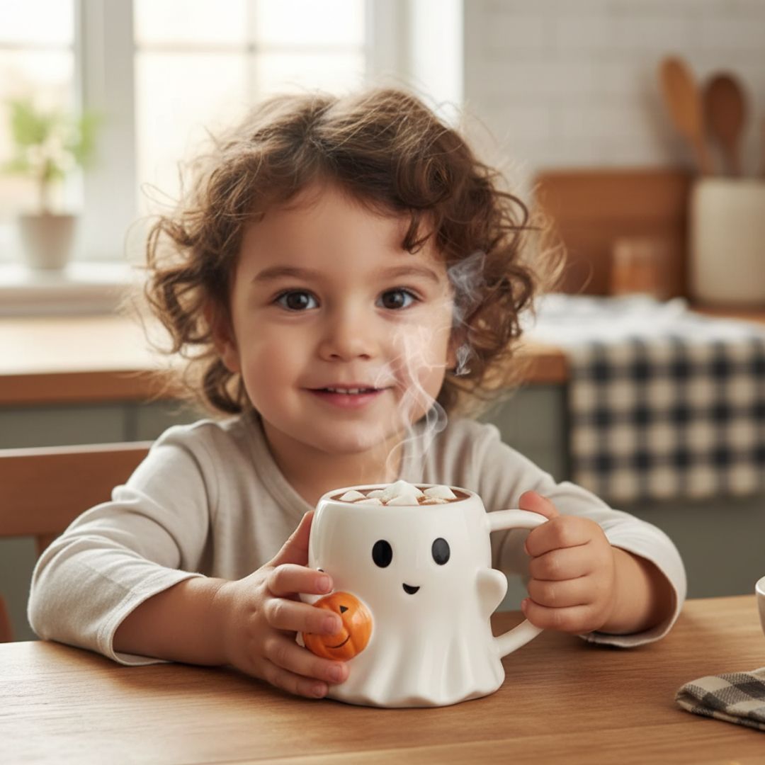 Tazza fantasma di zucca - Dolce fantasma con zucca - perfetta per Halloween