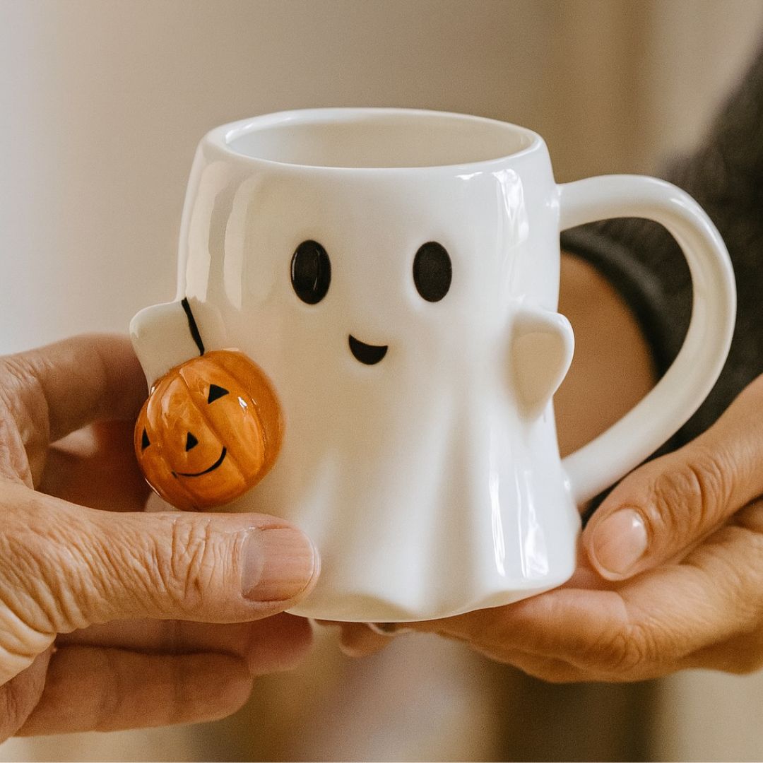 Tazza fantasma di zucca - Dolce fantasma con zucca - perfetta per Halloween