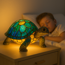 Carica l'immagine nel visualizzatore di Gallery, LeuchtSchildkröte - lampada fatta a mano che fa brillare i cuori
