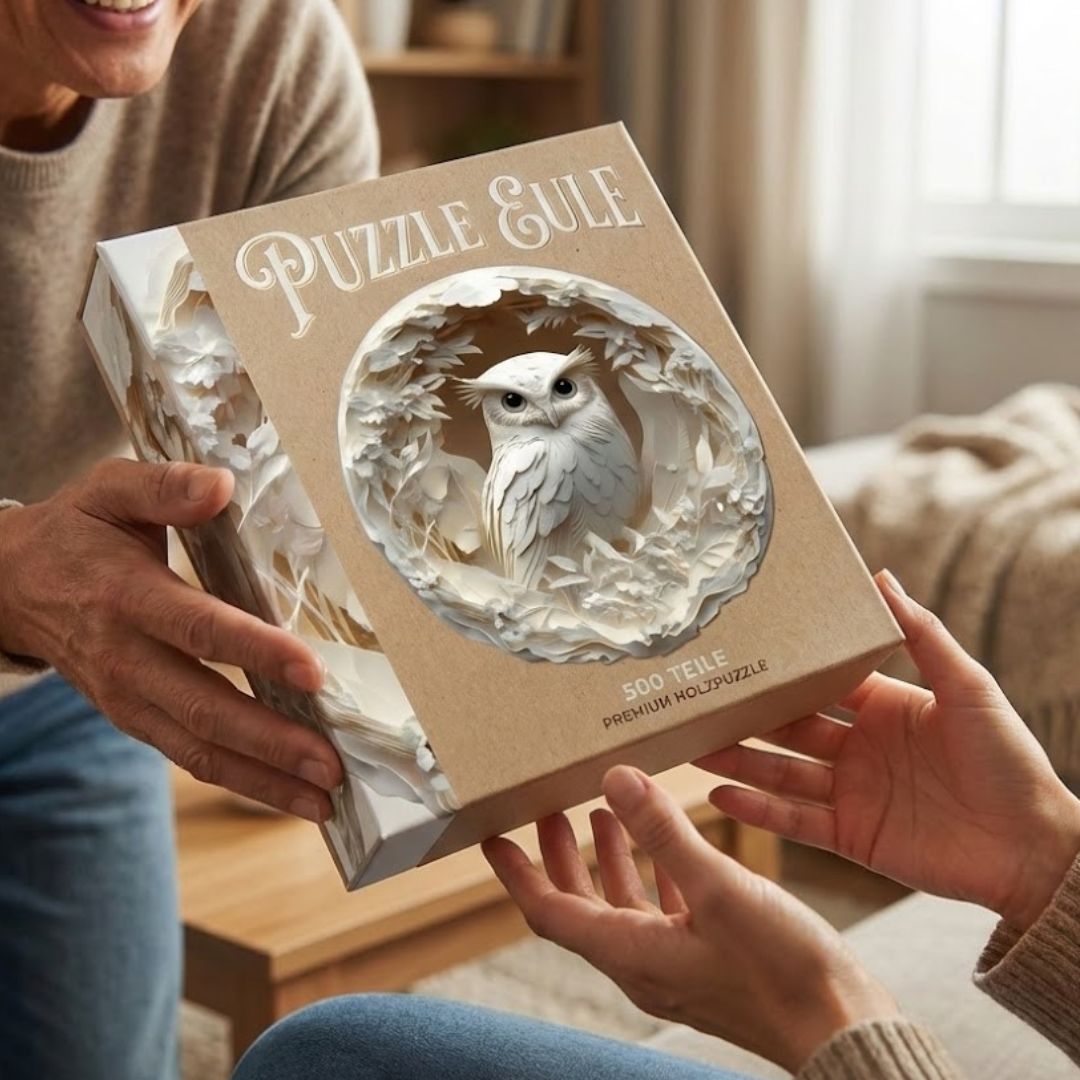 EulenGlück Puzzle - Puzzle für ruhige, kreative Stunden