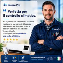 Lade das Bild in den Galerie-Viewer, Brezza Pro – Condizionatore Portatile &amp; Riscaldatore senza Installazione | 2-in-1