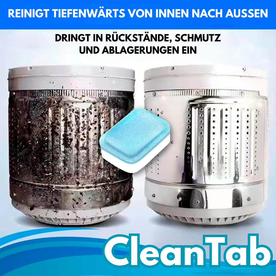 CleanTab - Disinfetta la tua lavatrice senza fatica