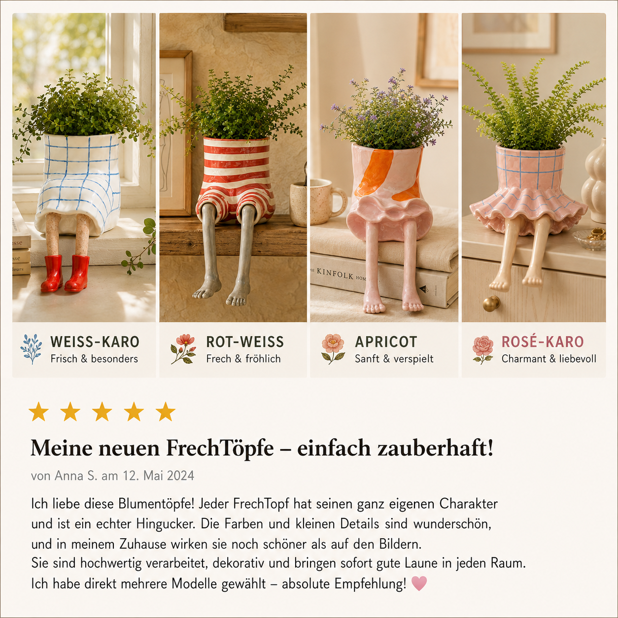 FrechTopf – der Pflanztopf mit Persönlichkeit