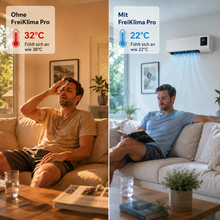 Lade das Bild in den Galerie-Viewer, FreiKlima Pro – Tragbare Klimaanlage &amp; Heizung ohne Installation | 2-in-1 | Bis 51 m²
