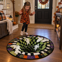 Lade das Bild in den Galerie-Viewer, GruselVortex 3D – der täuschend echte Halloween-Illusionsteppich

