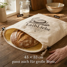 Lade das Bild in den Galerie-Viewer, LaibLiebe – Brotbeutel
