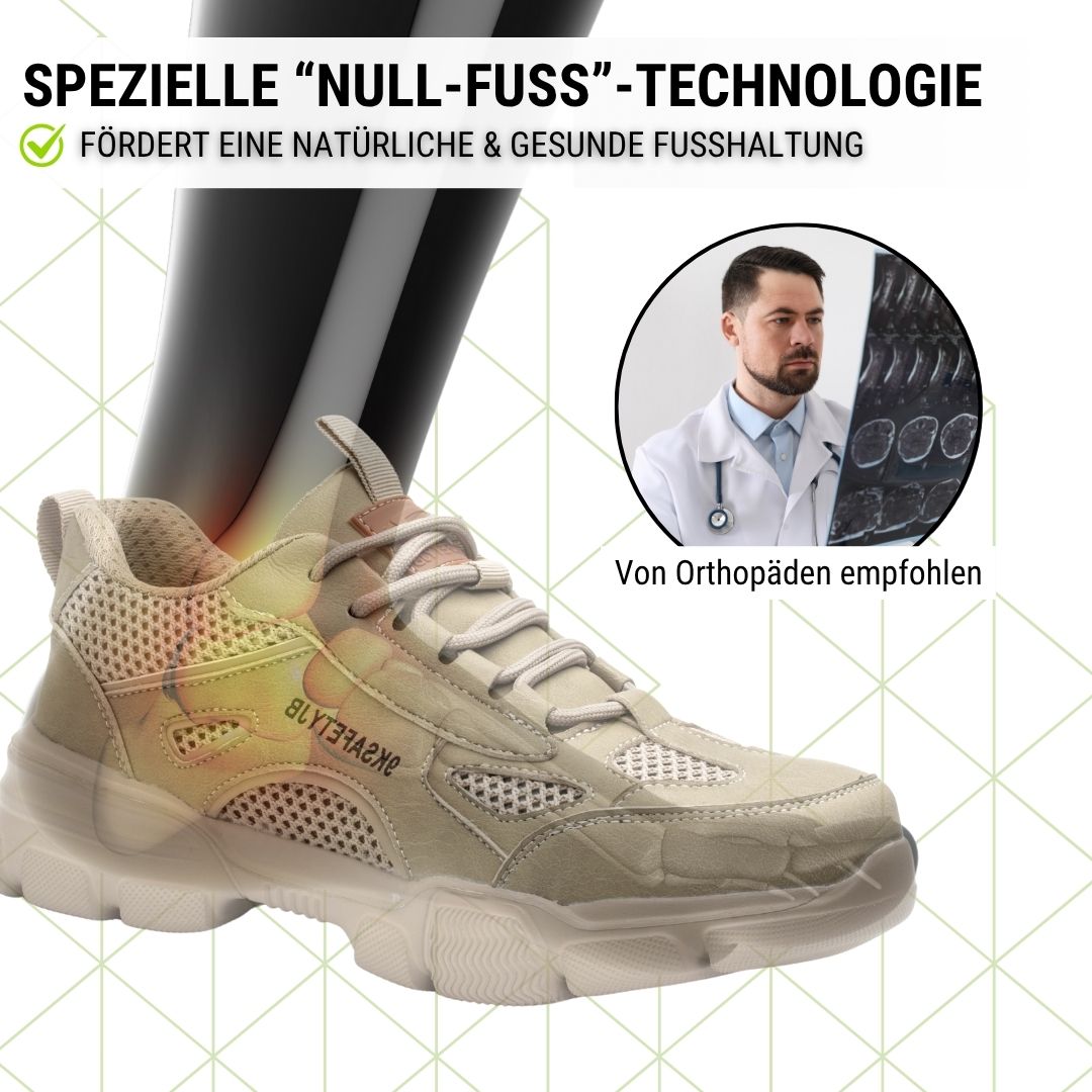 PowerSteel - ergonomischer, rutschfester und entlastender Sicherheitsschuh - Zertifiziert nach EN ISO 20345