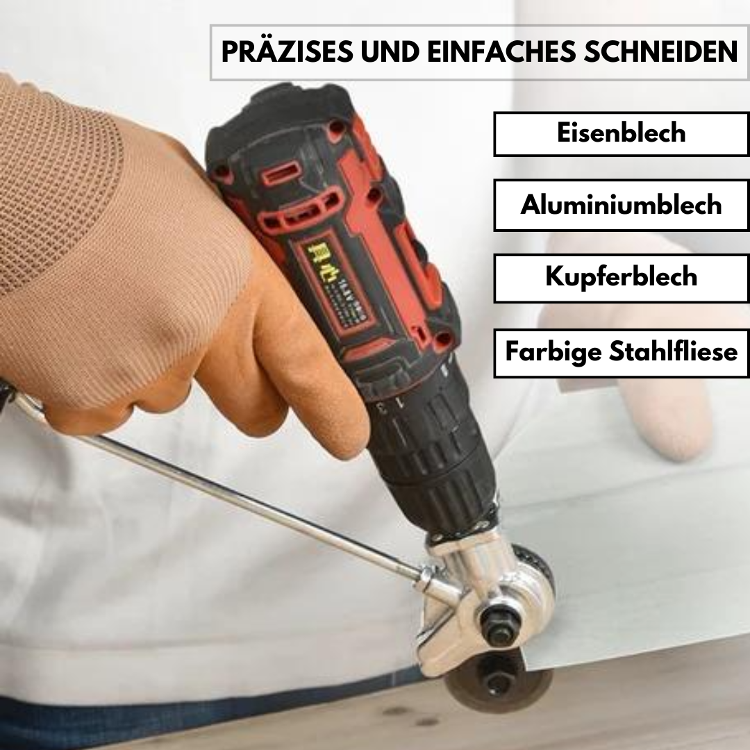 DrillCut Pro - Troncatrice per metallo e lamiera - L'originale