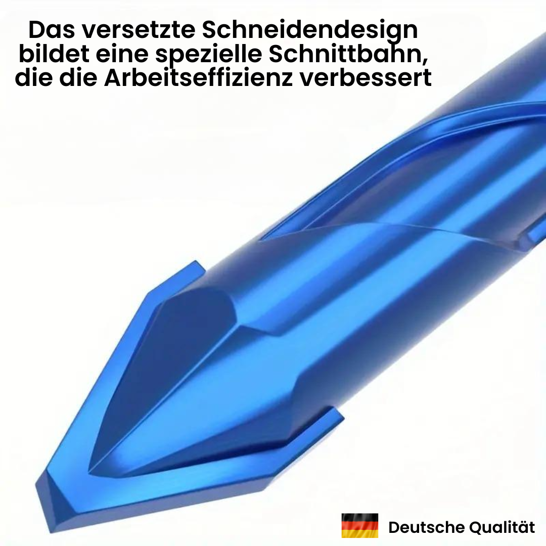 Titanbohrer - Hochfester Exzenter-Spiralbohrer-Satz