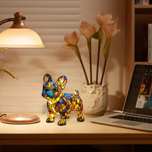 Lade das Bild in den Galerie-Viewer, Leuchthund - handgefertigte Lampe, die Herzen erstrahlen lässt
