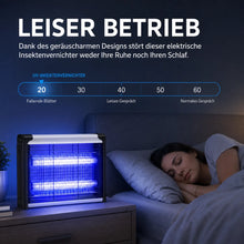 Lade das Bild in den Galerie-Viewer, UV-Insektenvernichter – Elektrische Fliegen, Gelsen, Motten, Kakerlaken- &amp; Mückenfalle für Innen und Außen - 30–170 m²
