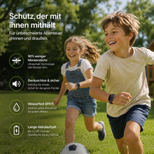Lade das Bild in den Galerie-Viewer, MückenStopp Pro — Das Ultraschall-Schutzband gegen Mücken, Gelsen &amp; Stechfliegen | Chemiefrei · Wiederaufladbar · Wasserdicht
