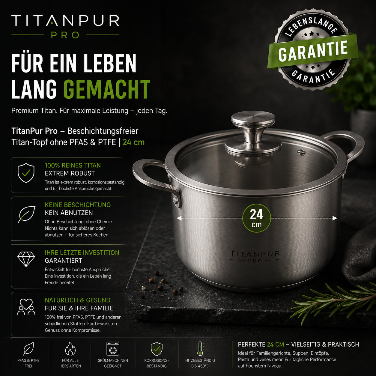 TitanPur Pro - Titan-Topf