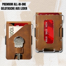 Lade das Bild in den Galerie-Viewer, Louis - Premium All-in-One Geldtasche aus Leder
