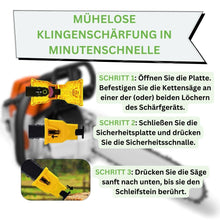 Carica l'immagine nel visualizzatore di Gallery, UltraSaw - Affilacatene per qualsiasi motosega incl. set da 5 mole GRATUITE
